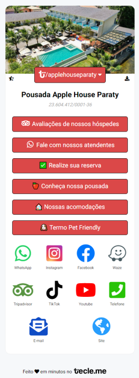Apple House Paraty